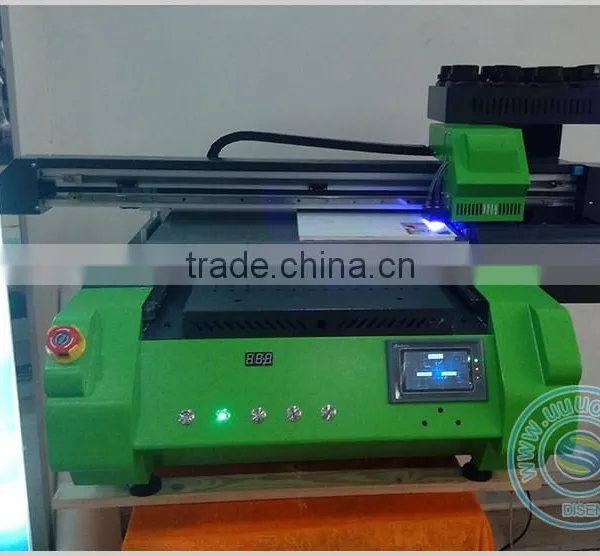 Disen Factory Hot Sale Economical 60*60cm Low Cost Glass Printing Machine photo-2