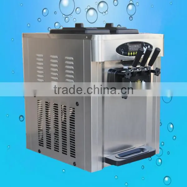 Quality Compressor 3 Flavor Soft Ice Cream Machine for Sale (ZQR-811C) photo-3