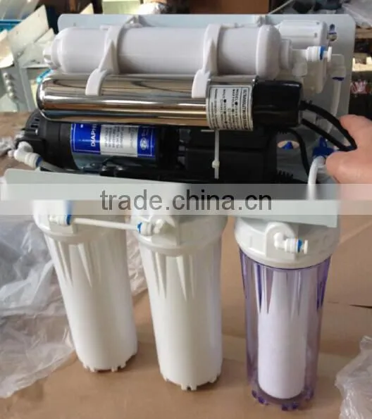 6 Stages UV Lamp RO Water Filter