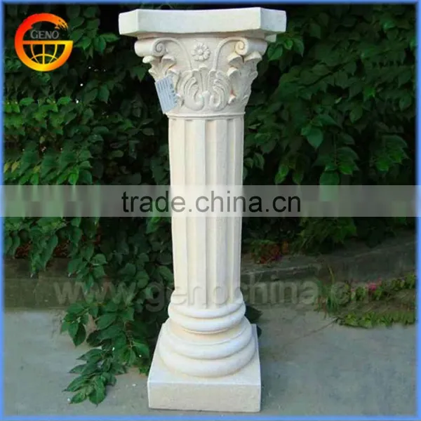 New Designs Fiberstone Flower Stand Round Column photo-5