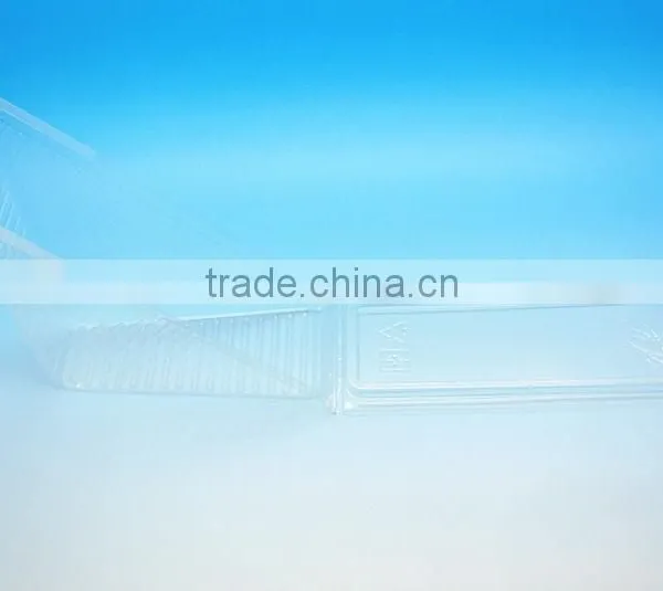 PLA Clear Plastic Box for Sandwich/clear Plastic Cake Box photo-4