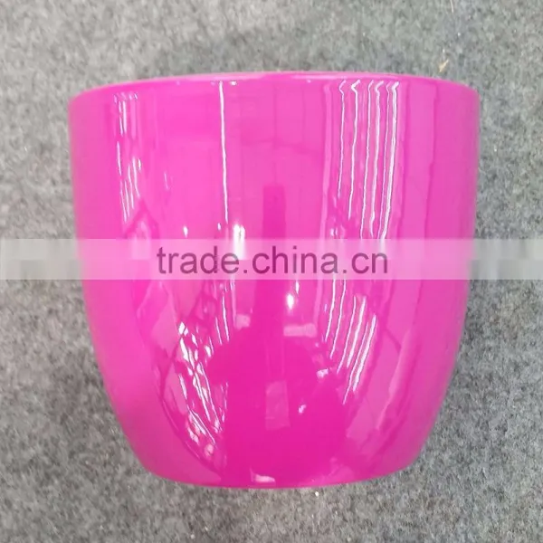 Ceramic Flower Pot With Painting For Garden and Home photo-3
