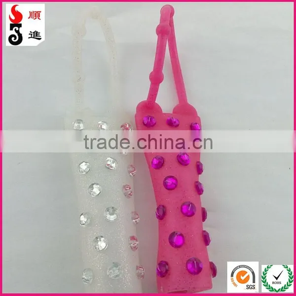 Bath and Body Works Silicone Lip Gloss Holder, Lipstick Case, Lip Gloss Cover With Diamond photo-6