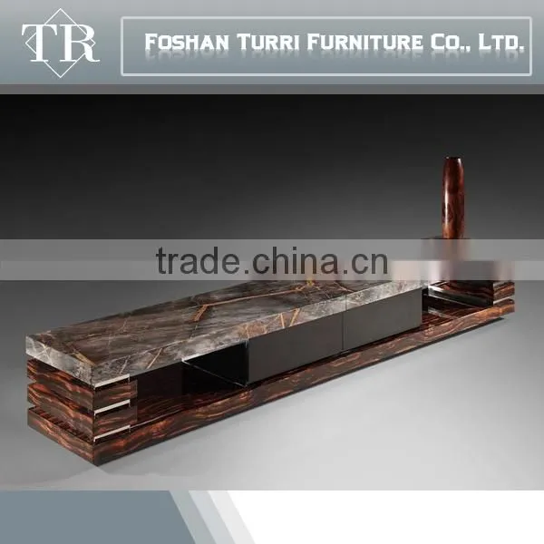 Modern Living Room Marble Top tv Cabinet Designs photo-4