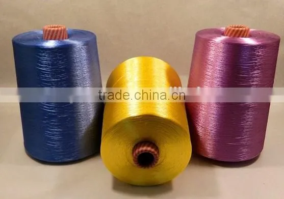 100%Dyed Viscose Rayon Yarn With High Grade photo-2