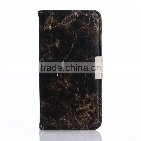 Noble Design High Quality Marble PU Card Bumper/pocket Cell Phone Case for Samsung photo-3