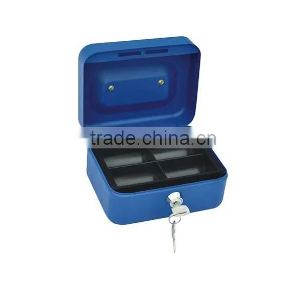 451506 Security Box Metal Safe Cash Storage Money Coins Lock Box photo-2