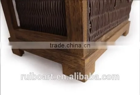 Multi PP Drawer Paulownia Storage Cabinet photo-5