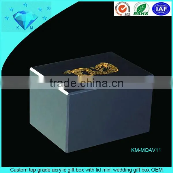 OEM Custom Colorful Acrylic Sugar Box With Lid Hot Sale Plexiglass Candy Box photo-3