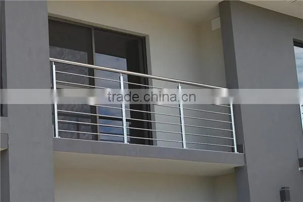 Stainless Steel Handrail Square Balustrade For 10*20mm Tube photo-3