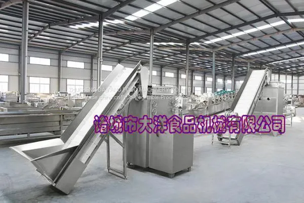 Garlic processing machines