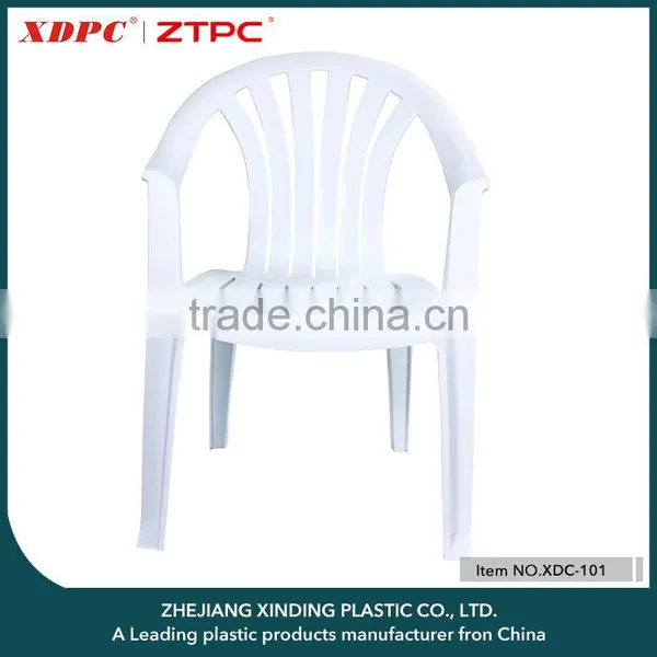 Hot Sale Outdoor Plastic Garden Chair Stackable photo-2