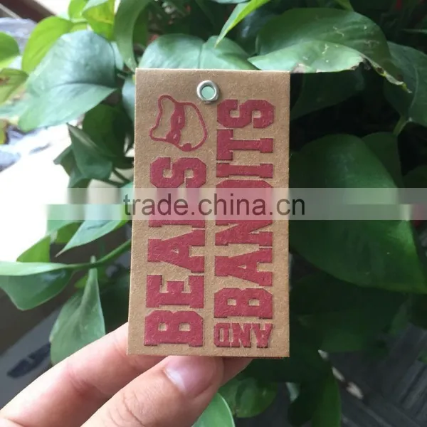 2017 Factory Wholesale Customized Kraft Paper Hang Tags photo-2