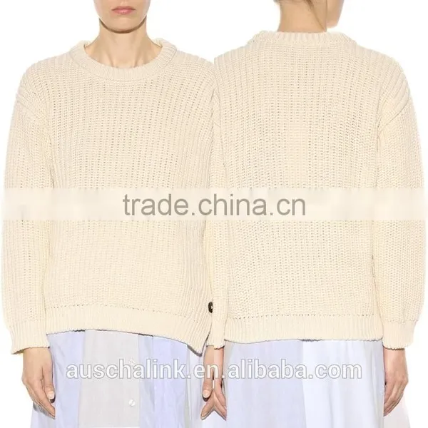 Fashion Design Elegant Girls South 100% Cotton Sweater photo-6