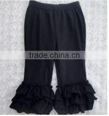 2016 Chinese Product Wholesale and EXW Price 100%cotton Pants With Ruffle for Baby Kids as Legging for Winter photo-4