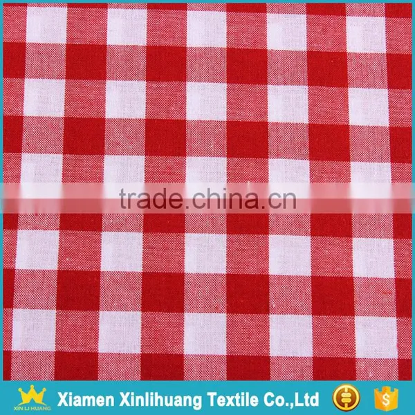 Hot Sale 100% Cotton Shirt Fabric Yarn Dyed Plaid Fabric for School Uniforms photo-4