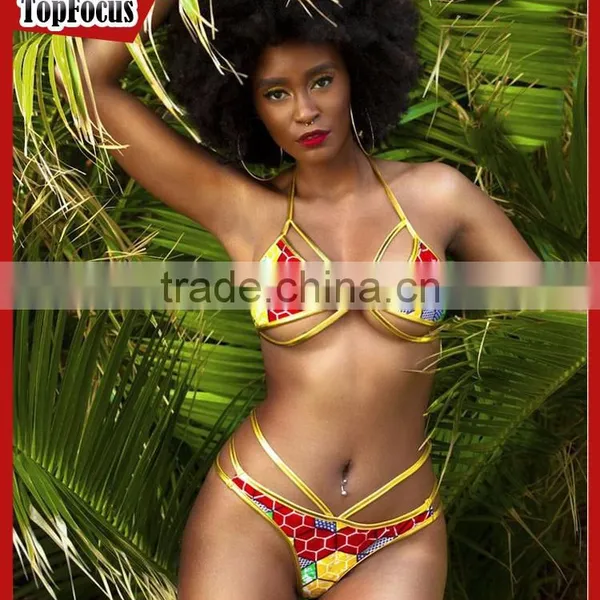 Promotional Bikini Cover up Swimwear Bikini Set photo-2