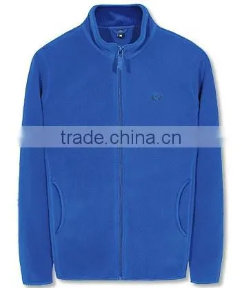 Cheaper Customized Designs Polar Fleece Jackets Wholesale Warm Good Quality Stand Collar Jackets photo-2