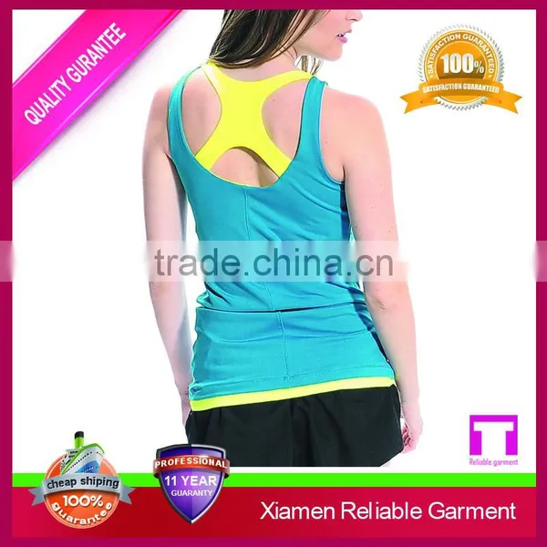 Custom Yoga Tank Top Women's Sexy Fitness Running Singlet Design photo-2
