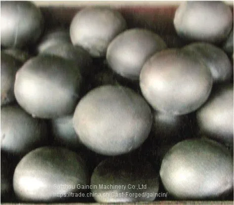 Dia.30,40mm Casting Iron Grinding Balls, Alloy Casting Chromium Grinding Media Balls photo-2
