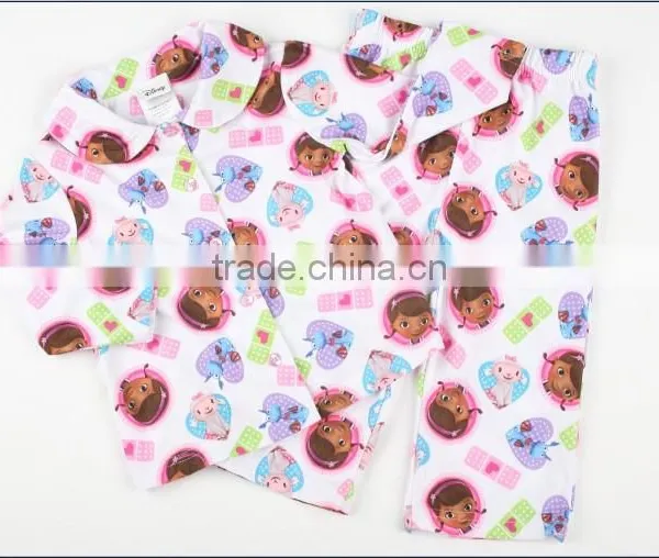Fire Prevention Sleep Wear Patent Licensing Girls Pajamas Sleep Wear for Winter photo-6