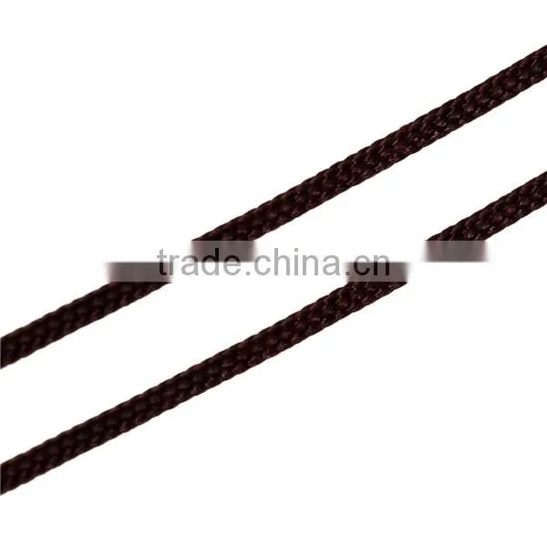 Polyamide Nylon Jewelry Thread Cord For Buddha/Mala/Prayer Beads Dark Coffee 0.5mm photo-2