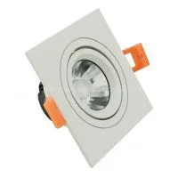 New High Lumen, High CRI Square COB Integrated Downlight 6W