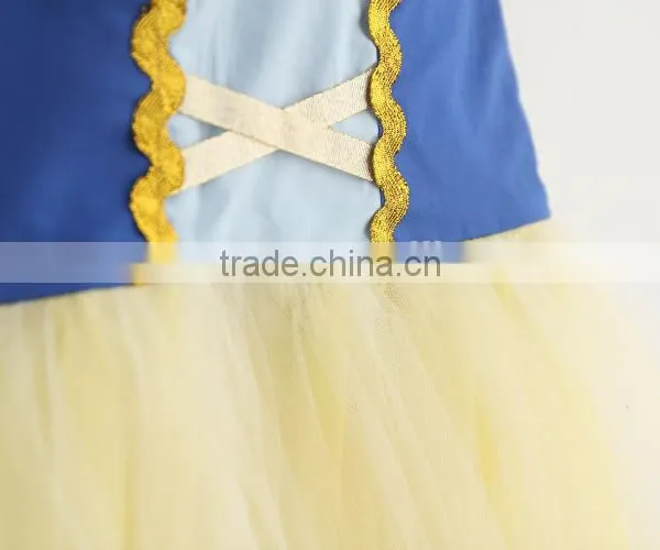 Lttile Girls Snow White Cosplay Dress Princess Costume photo-5