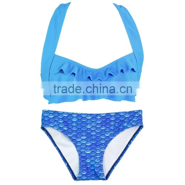 Wholesale Children Cheap Mermaid Swimsuit/mermaid Bikini photo-3