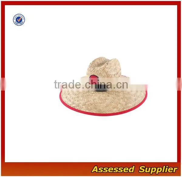 Custom Australia Men's Brands Straw Surf Hat Lifeguard Safari Straw Hat Sombrero Straw Hat Wholesale photo-2