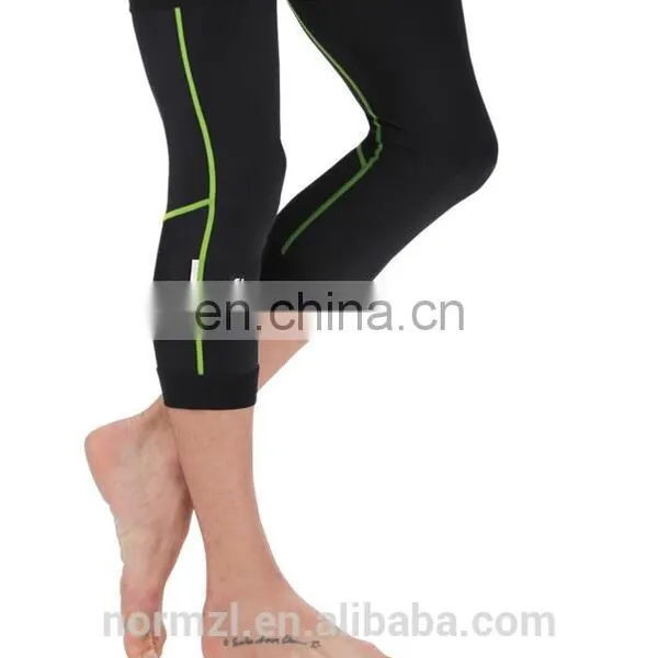 Custom Compression Sports Leg Sleeve Mens Basketball Leg Sleeve Balck photo-2