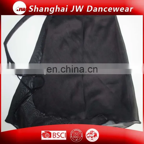 Nice Black Ballet Skirts With Ribbon photo-3