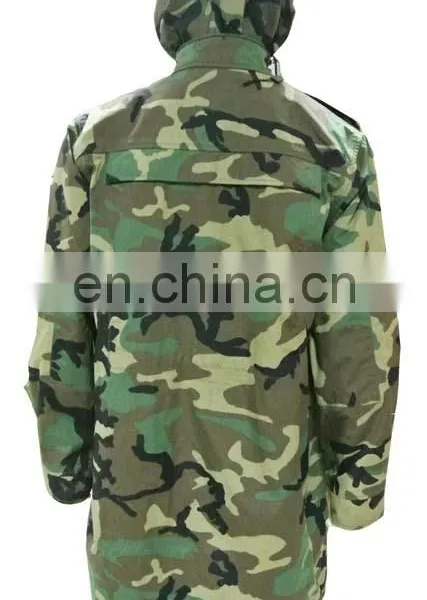 2017 Woodland Green Camouflage Military Mens Army Jacket photo-4