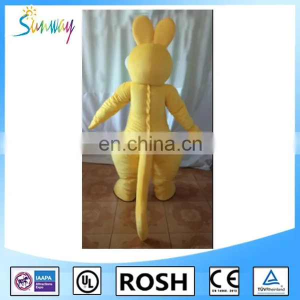 2016 Wholesale Hot Sale Cheap Christmas Plush Kangaroo Mascot Costume photo-3