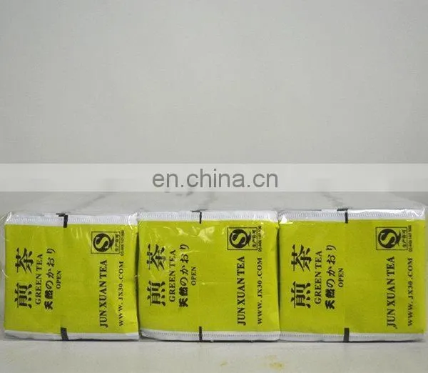 200g /Bag Japanese style organic brown rice green tea sencha brown rice teabaging bag