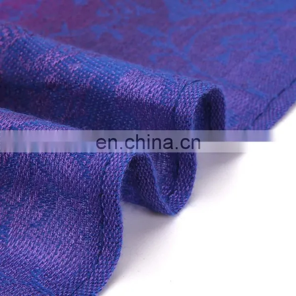 Customized Colorful Fashion Girl Thick Wool Pashmina Stole photo-6