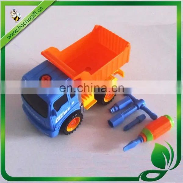 Children Friction Removable Slide Trucking Work Vehicle