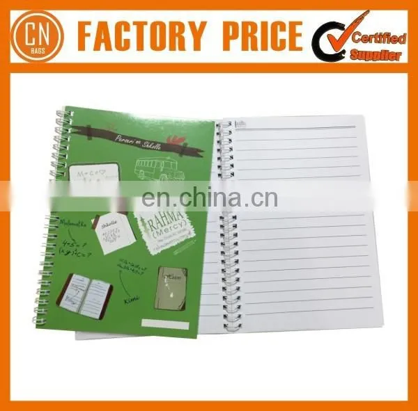 Customized Logo OEM Designed Paper Cover Notebook