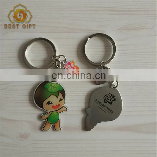 Factory Supplies Custom Souvenir Metal Keychain photo-2