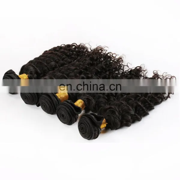 Cheap Straight Hair Weave Deep Curl Brazillian Human Hair photo-5
