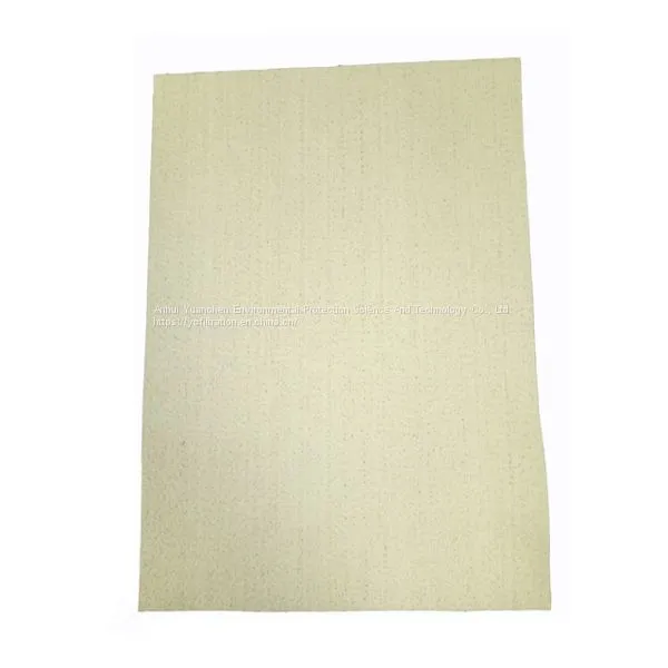 Acrylic Non Woven Needle Punched Filter Bag Fabric For Fine Dust Filtration Pocket Filter photo-3