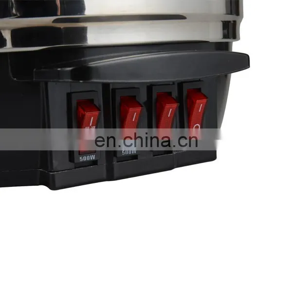 Multipurpose Home Appliance Stainless Steel Three Layers Electric Steamer Cooking Pot photo-6