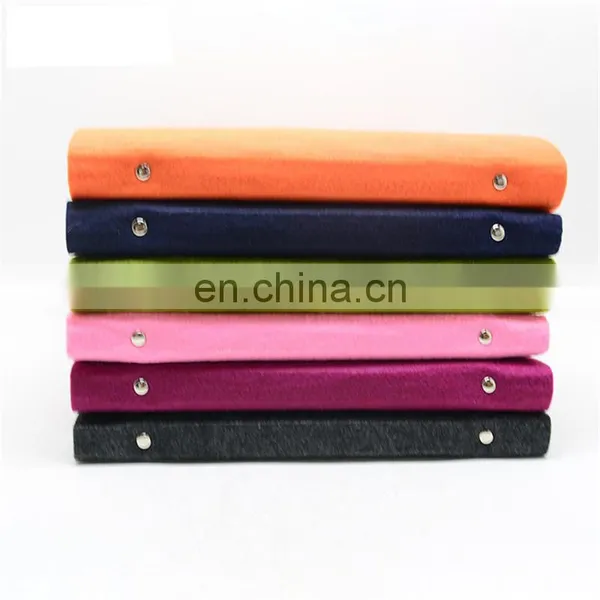 Customized and Featured Pencil Case Durable Planner Notebook Felt Cover photo-6