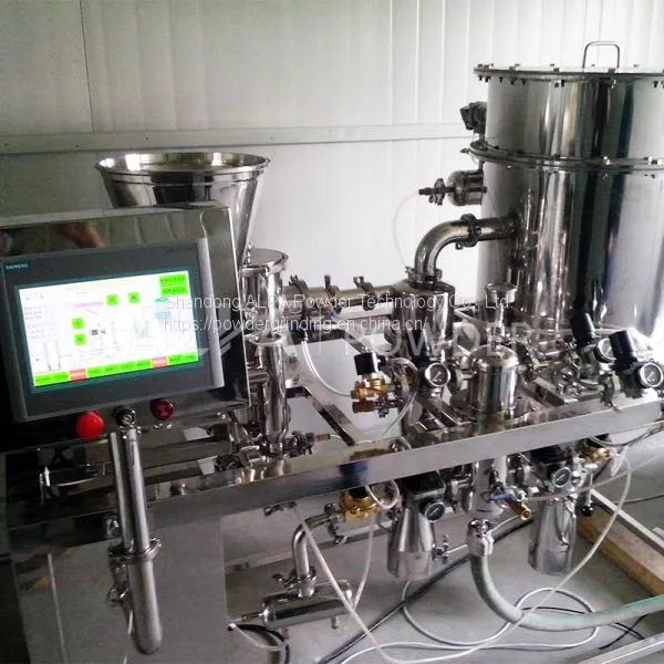 R&D Ultrafine Grinding and Classifying Laboratory Jet Mill Price photo-3