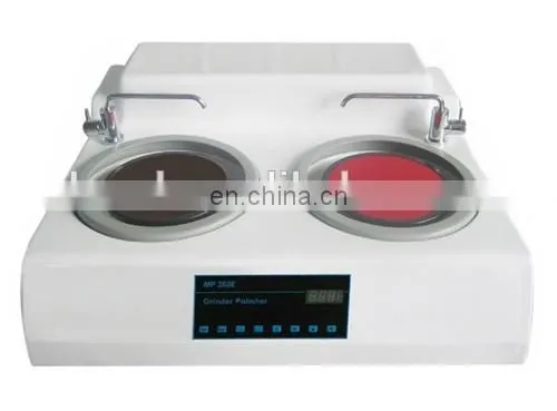 MP-2 Double Plates Laboratory Equipment Metallographic Sample Specimen Grinding Polishing Machine photo-3