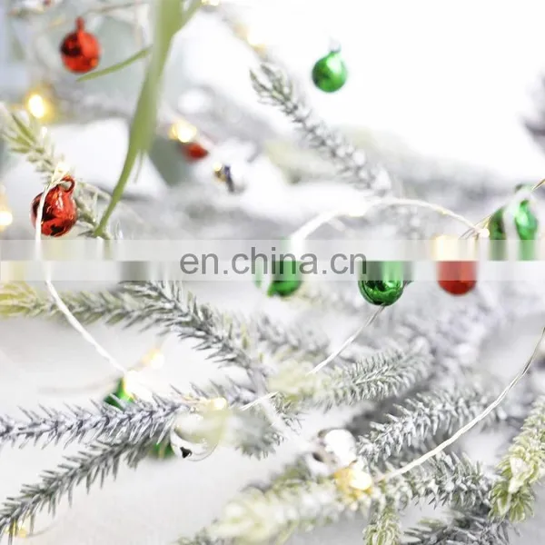 2020 Hot 20L Led Christmas Tree Custom Mini Jingle Bell Fairy Copper Wire Light Holiday Lighting for Home Bedroom Decoration photo-3