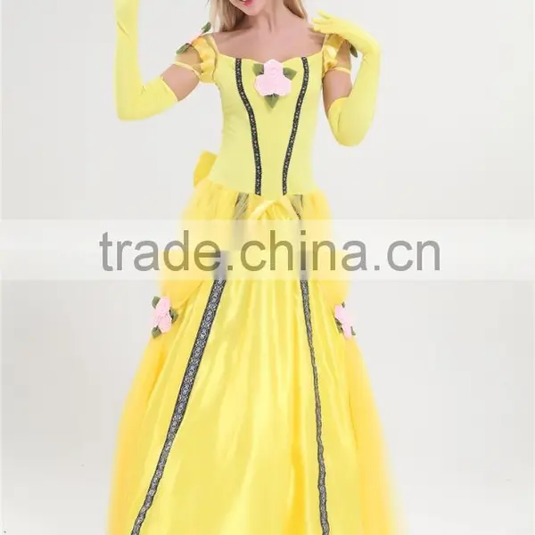 2016 Wholesale Sexy Fancy Women's Sexy Belle Costume photo-4