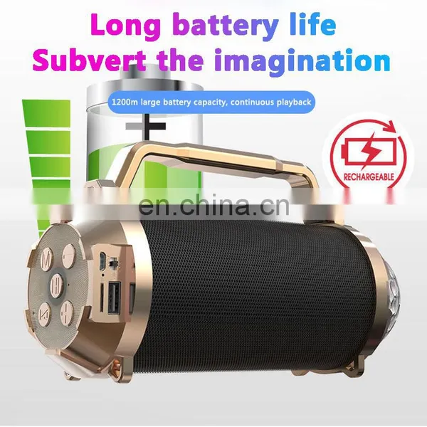 Mini Speaker 2020 Wholesale OEM/ODM Remote Control Mobile Phone/computer 5.0 1200MAH High Capacity photo-2