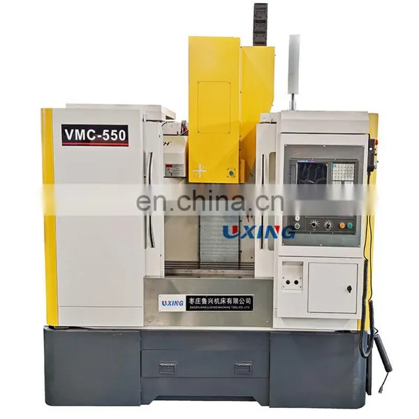 Low Cost VMC550 High Precision Small 3/4 Axis Vertical Cnc Mill Milling Machine Machining Center photo-2