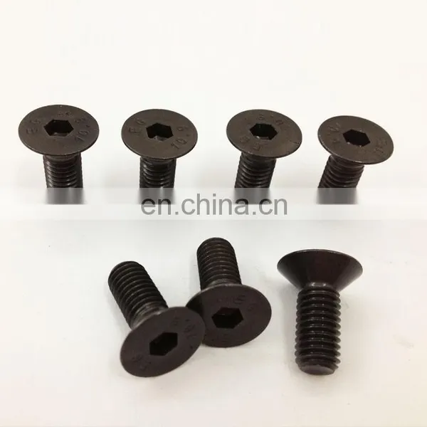 Grade 8.8 10.9 GR12.9 Tornillo Allen DIN7991 Hexagon Socket Countersunk Head Screw 6*16 Carbon Steel 5.8 photo-3